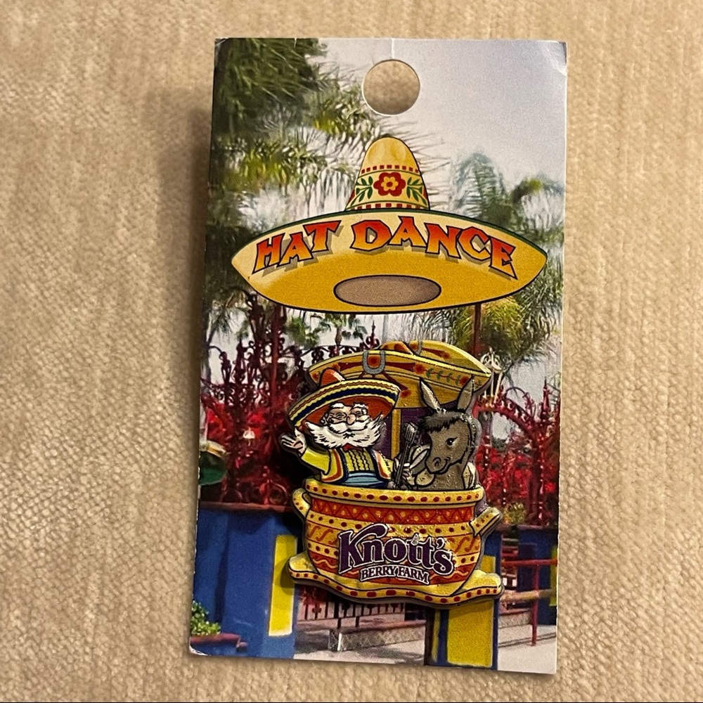 Knott’s Berry Farm 100th Anniversary Pin #11 Hat Dance The Happy Sombrero Ride
